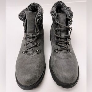 CLIFFS BY WHITE MOUNTAIN WOMEN's PEYTON HIKING BOOTS GREY Sz 8.5